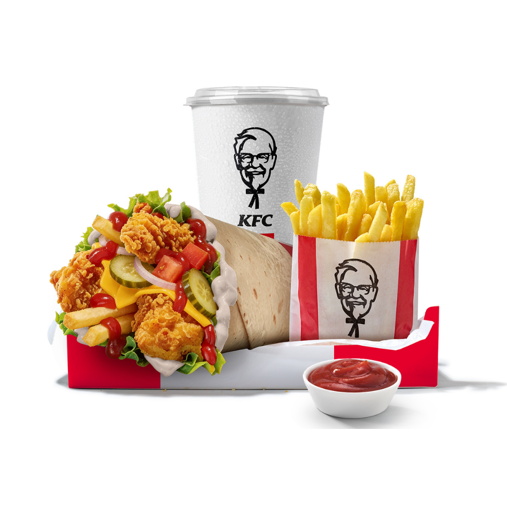 KFC Мега Твистер КОМБО